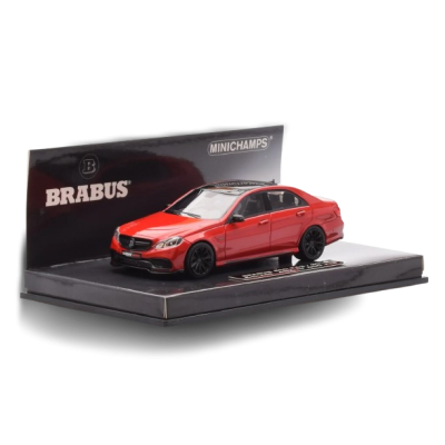 Масштабна модель Mercedes E63 AMG Brabus 850 Red Metallic Minichamps 1/43