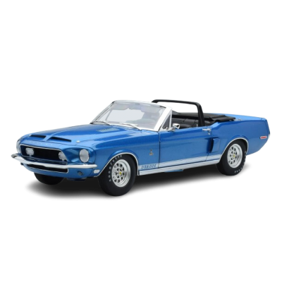 Масштабна модель Ford Mustang Shelby GT500 Convertible Blue ACME 1/18