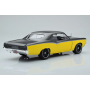 Масштабна модель Pontiac GTO Restomod Black Yellow ACME 1/18