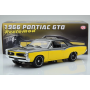 Масштабна модель Pontiac GTO Restomod Black Yellow ACME 1/18