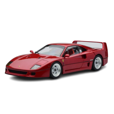 Масштабна модель Ferrari F40 Red Metallic Asia Exclusive Kyosho 1/18