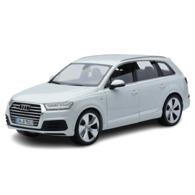 Масштабна модель Audi Q7 2015 White Metallic Minichamps 1/18