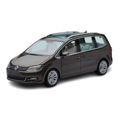 Масштабна модель VW Volkswagen Sharan Brown Metallic Minichamps 1/18