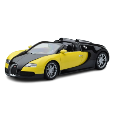 Масштабна модель Bugatti Veyron Grand Sport Black Lemon Minichamps 1/18