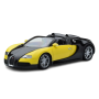 Масштабна модель Bugatti Veyron Grand Sport Black Lemon Minichamps 1/18