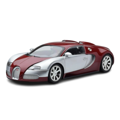 Масштабна модель Bugatti Veyron L Edition Centenaire Chrome Red Minichamps 1/18