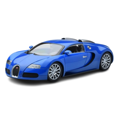 Масштабна модель Bugatti Veyron Light Blue Dark Blue Minichamps 1/18