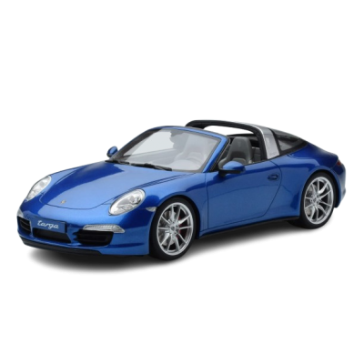 Масштабна модель Porsche 911 991 4S Targa Blue GT Spirit 1/18