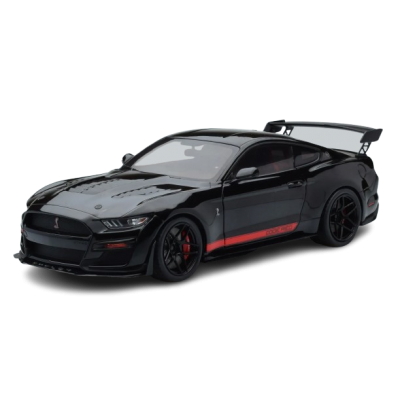 Масштабна модель Ford Mustang Shelby GT500 Code Red Black Solido 1/18