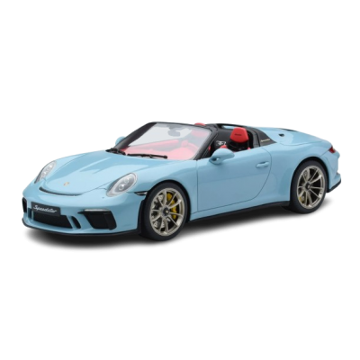 Масштабна модель Porsche 911 991.2 Speedster Meissen Blue GT Spirit 1/18