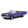 Масштабна модель Plymouth 440-6 Road Runner Cabriolet Plum Crazy Purple GMP 1/18