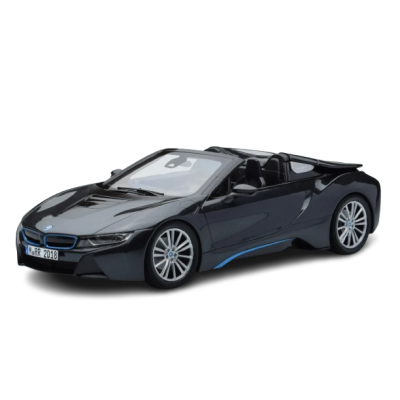 Масштабна модель BMW i8 Hybrid Spyder Grey Metallic Minichamps 1/18