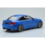 Масштабна модель BMW M2 Coupe Blue with Golden Wheels Minichamps 1/18