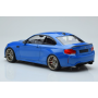 Масштабна модель BMW M2 Coupe Blue with Golden Wheels Minichamps 1/18