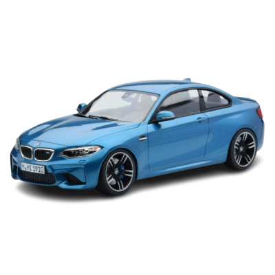 Масштабна модель BMW M2 G42 Coupe Blue Dealer Edition Minichamps 1/18