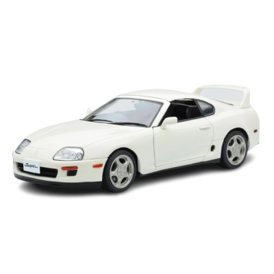 Масштабна модель Toyota Supra Mk4 A80 Targa White Solido 1/18