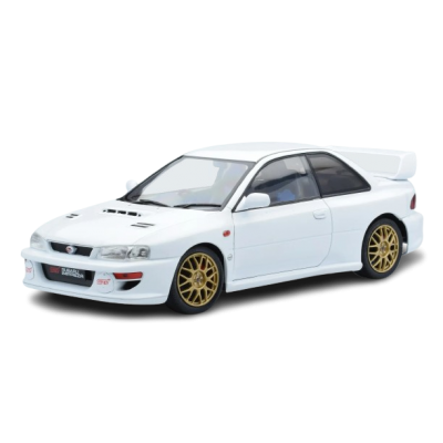 Масштабна модель Subaru Impreza 22B White Solido 1/18