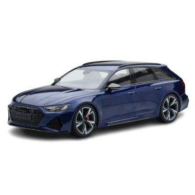 Масштабна модель Audi RS6 C8 Avant Blue Minichamps 1/18