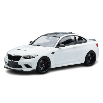 Масштабна модель BMW M2 CS G42 White Minichamps 1/18