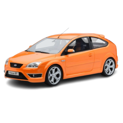 Масштабна модель Ford Focus Mk2 ST 2.5 Electric Orange Otto 1/18