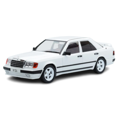 Масштабна модель Mercedes E-Class W124 Tuning White MCG 1/18