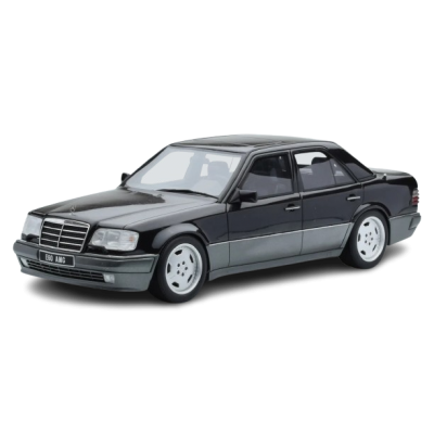 Масштабна модель Mercedes E60 W124 AMG Black Otto 1/18