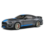 Масштабная модель Ford Shleby GT500 KR Silver With Blue Stripes Solido 1/18