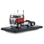 Масштабна модель Peterbilt 352 Pacemaker Red White IXO 1/43