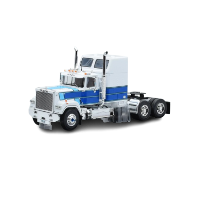 Масштабна модель Mack Superliner Magnum White Blue IXO 1/43