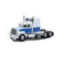 Масштабна модель Mack Superliner Magnum White Blue IXO 1/43