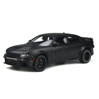 Масштабна модель Dodge Charger SRT Hellcat Widebody Black GT Spirit 1/18