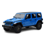 Масштабна модель Jeep Wrangler Rubicon 392 Blue GT Spirit 1/18