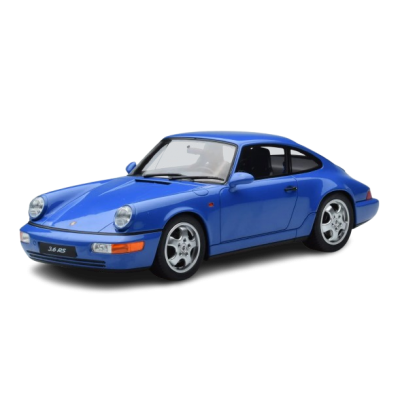 Масштабная модель Porsche 911 964 Carrera 3.6 RS Coupe Blue GT Spirit 1/18