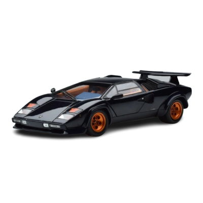 Масштабна модель Lamborghini Countach LP500S Walter Wolf Dark Blue Kyosho 1/18