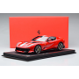 Масштабна модель Ferrari 812 Competizione Rosso Corsa Silver Stripe BBR 1/18