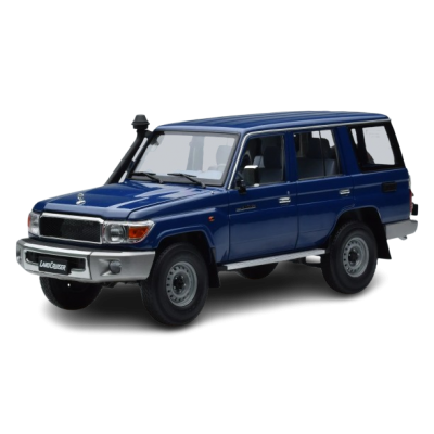 Масштабная модель Toyota Land Cruiser J76 Blue Almost Real 1/18