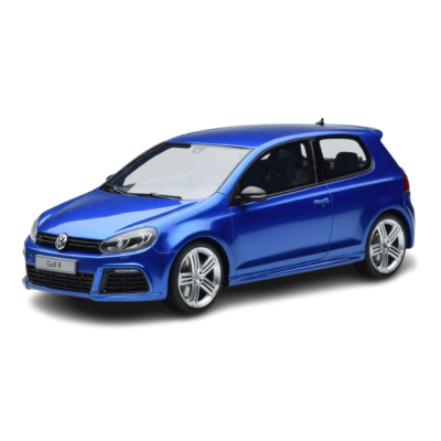 Масштабная модель VW Volkswagen Golf 6 R Blue Otto 1/18