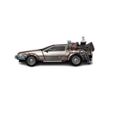 Масштабна модель DeLorean Deluxe Version з фільму Назад у майбутнє 2