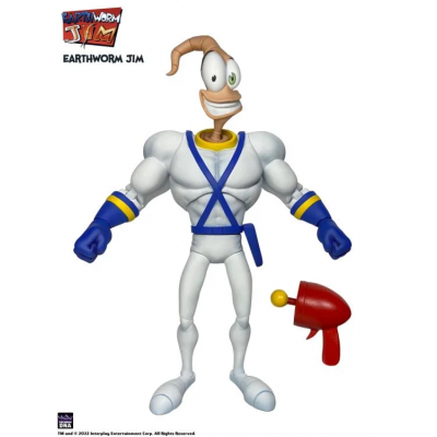 Фігурка Черв'як Джим з гри Earthworm Jim