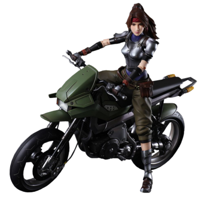 Фигурка Джесси на мотоцикле из игры Final Fantasy VII
